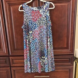 Colorful Sleeveless Dress